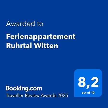 Ferienappartement Ruhrtal Witten Buitenkant foto